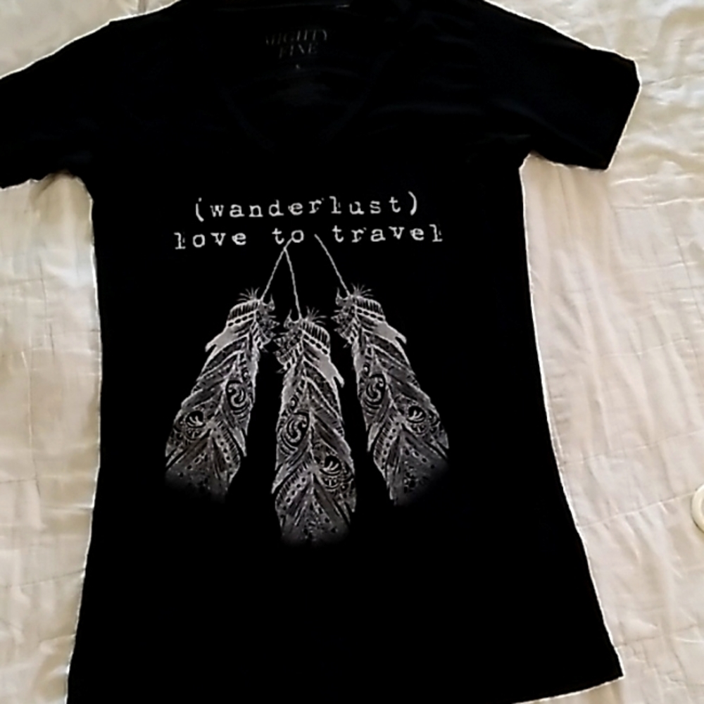 Wanderlust V-Neck Shirt
